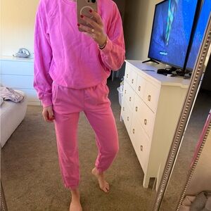GAP Pink Women's Jogger Set